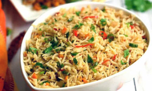 Garlic Veg Fried Rice